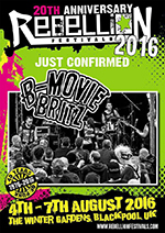 B-Movie Britz - Rebellion Festival, Blackpool 4.8.16